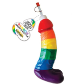 Rainbow Dicky Chug Novelty Sports Bottle Party Gifts and Novelties